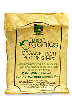 Hasiru Organics 2kg potting mix